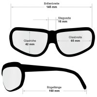 Einsatzbrille, KHS, xenolit
