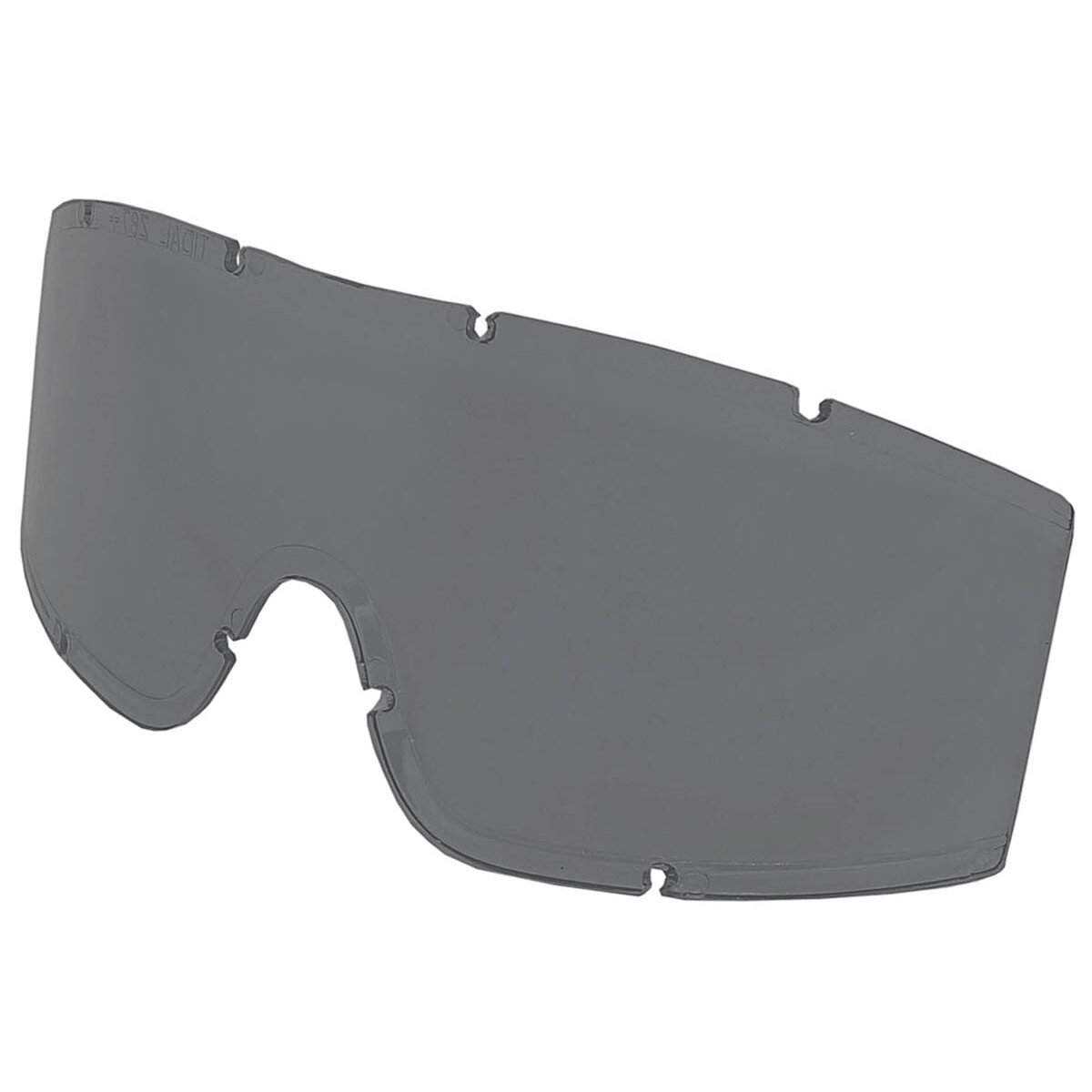 Ersatzscheibe, smoke, für Tacticalbrille, KHS