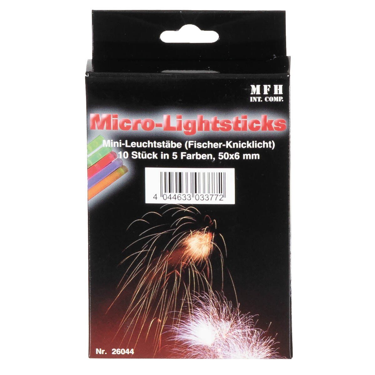 Bastoncino luminoso, mini, (Fischer glow stick), 10...