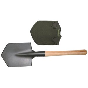 Spade, wooden handle, extra stable