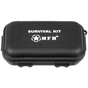 Survival Kit, small,  22-part, black