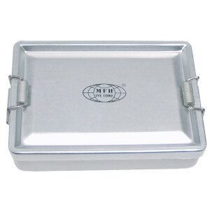 Box, Aluminium, waterproof, silver