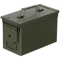 US Ammo Box, cal. 50, M2A1, Metal, OD green