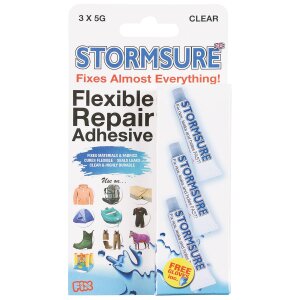 STORMSURE, Repair Glue, clear, 3 pcs 5 g tubes