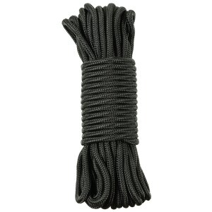 Corde, noir, 9 mm, 15 mètres