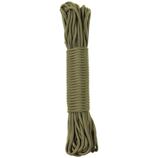 Parachute Cord, OD green, 100 FT, Nylon