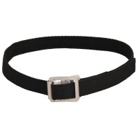 BW Pack Strap, with buckle, black, ca. 130 cm