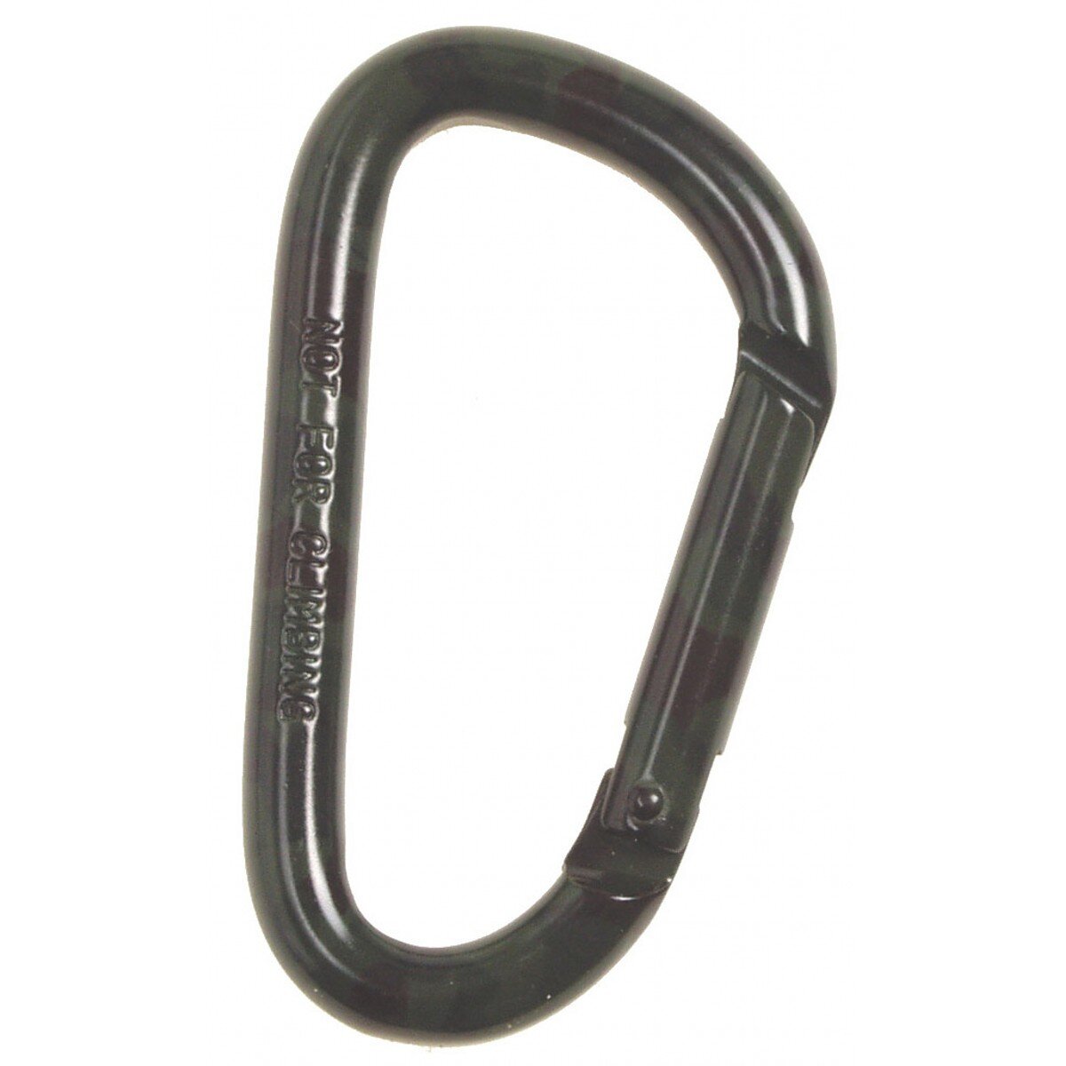 Carabiner, D 8 mm x 7,5 cm, camo