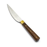 Medieval knife made of stainless steel 8.5cm blade 1250 - 1500 wooden handle