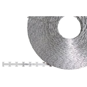 Barbed Wire, Metal, 120 m, coil diameter 30 cm