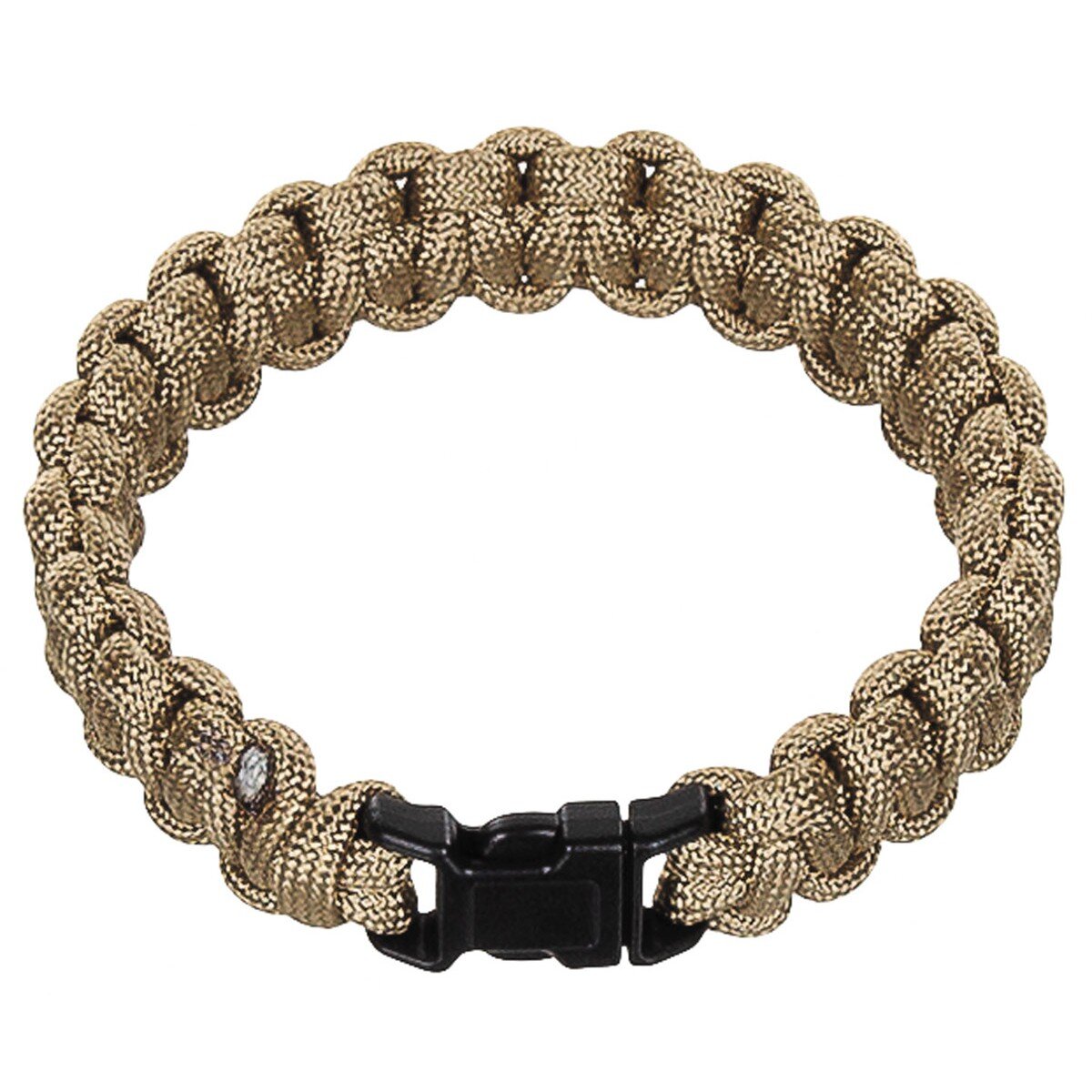 Bracciale, "Parachute Cord", coyote tan,...