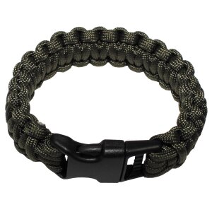 Bracelet, &quot;Parachute Cord&quot;, OD-green,...