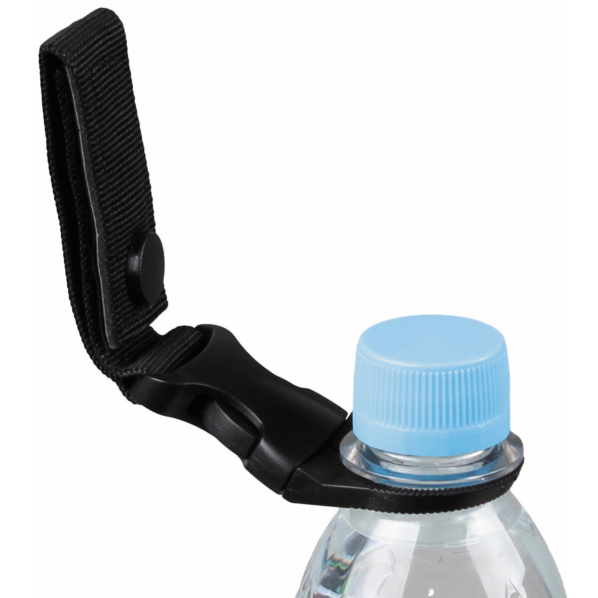 Bottle Holder, black, for belt and "MOLLE"-System