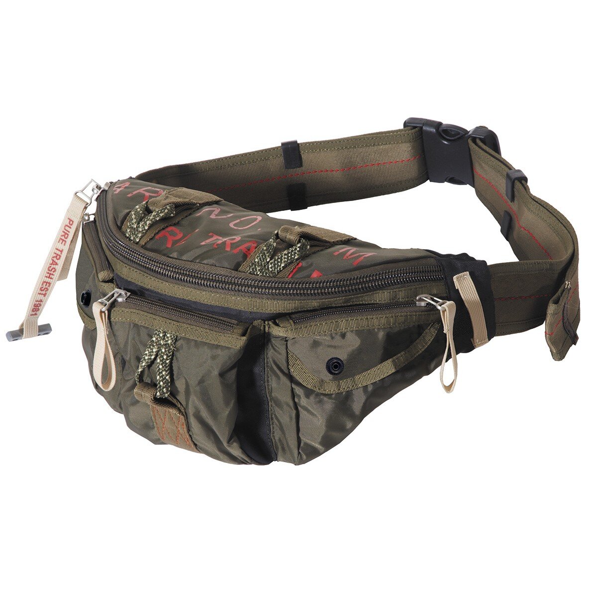 Sac de hanche de camping, "PT", kaki