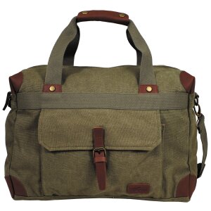 Handbag, Canvas, "PT",  OD green