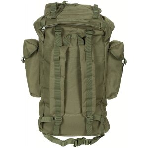 BW Combat Backpack, 65 l,  aluminium rod, OD green