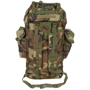 BW Combat Backpack, 65 l,  aluminium rod, woodland