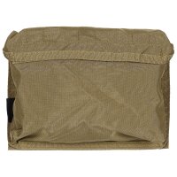 Camping Mehrzwecktasche, coyote tan, Mission III, Klettsystem