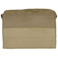 Camping Mehrzwecktasche, coyote tan, Mission III, Klettsystem