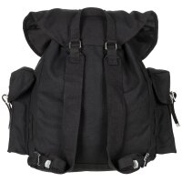 Bundeswehr Rucksack, schwarz, Canvas