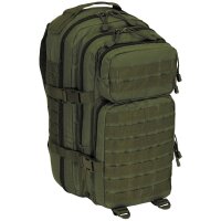 US Backpack, Assault I, "Basic", OD green