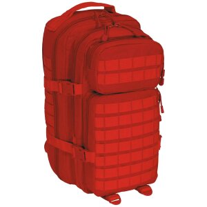 US Backpack, Assault I, &quot;Basic&quot;, red