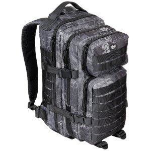 US Backpack, Assault I, snake black