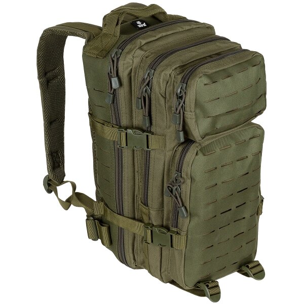 Trekking-Rucksack, Assault I, Laser, oliv