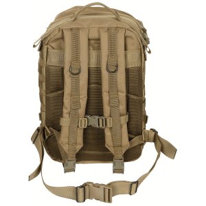 US Backpack, Assault II, coyote tan