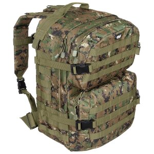 US Backpack, Assault II, digital woodland