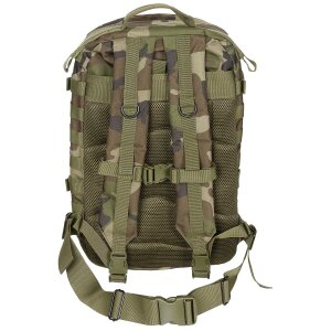 US Backpack, Assault II, woodland