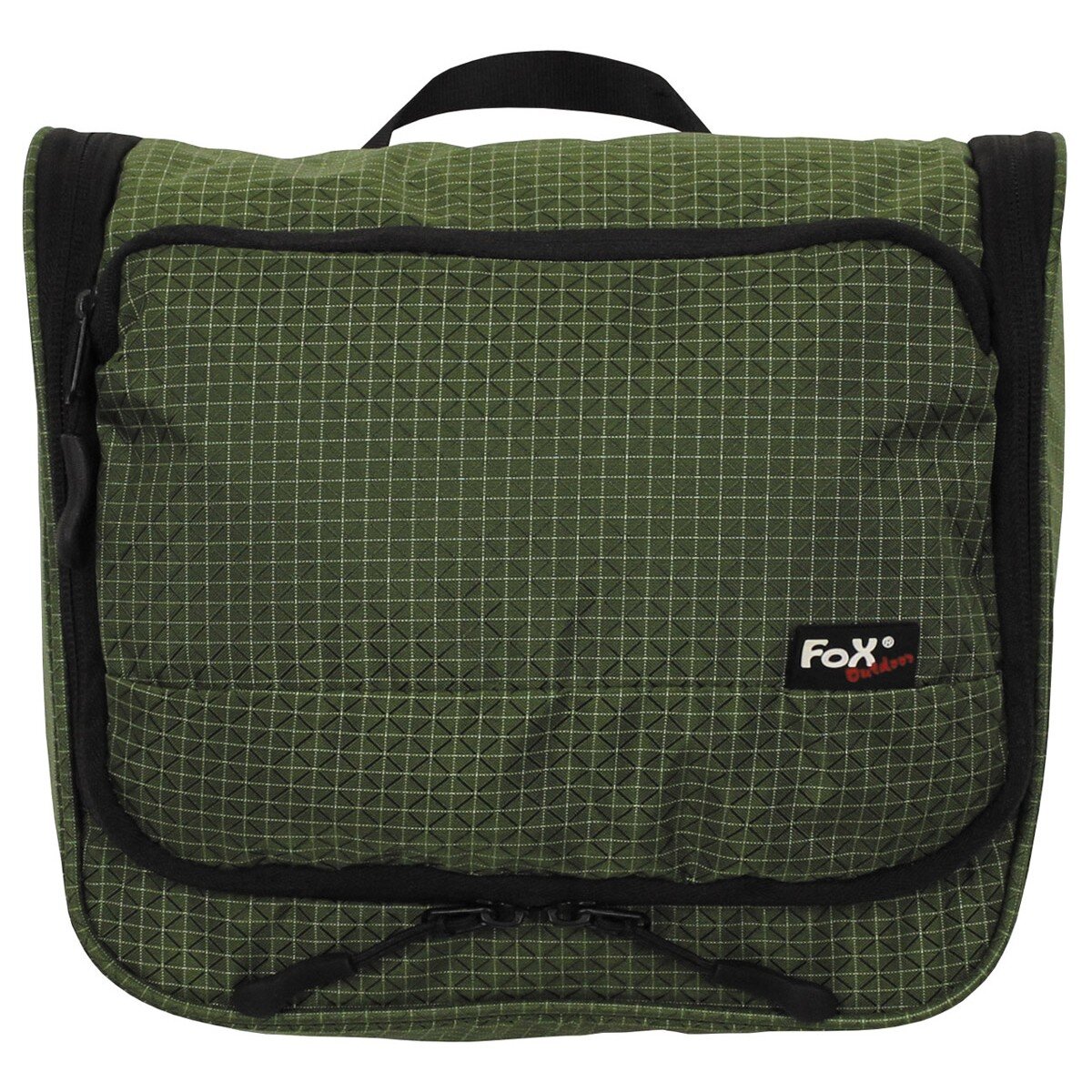 Washbag, OD green, Rip Stop, Nylon