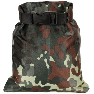 Outdoor Packsack, "Drybag", flecktarn, 1 l