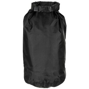 Pack sack, "Drybag", black, 4 l