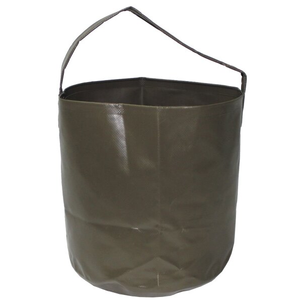 Folding Bucket, OD green, 10 l