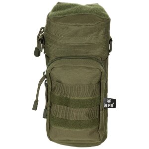 Pouch, round, "MOLLE", OD green