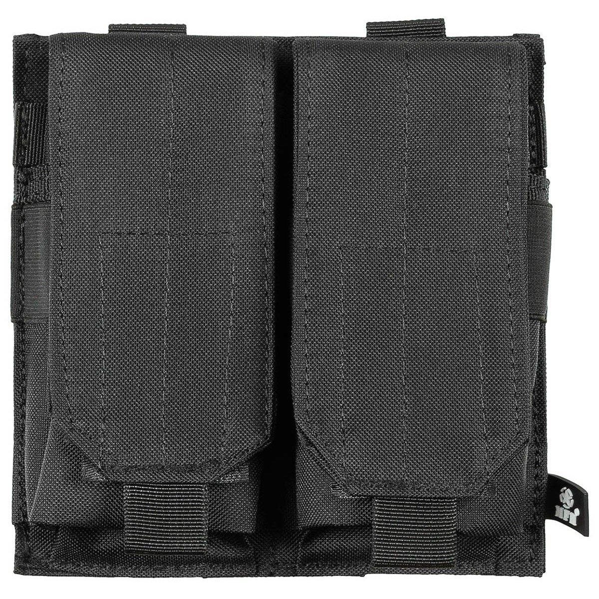 Ammo Pouch, double, "MOLLE", black