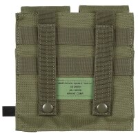 Trekking Magazintasche, 2-fach,"MOLLE", oliv