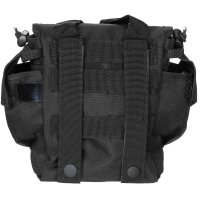 Trinkflaschen Tasche, "MOLLE", schwarz