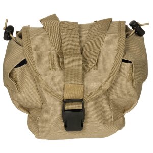 Drinking Bottle Pouch, &quot;MOLLE&quot;, coyote tan