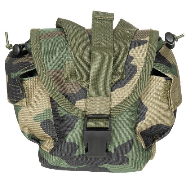 Trinkflaschen Tasche, "MOLLE", woodland