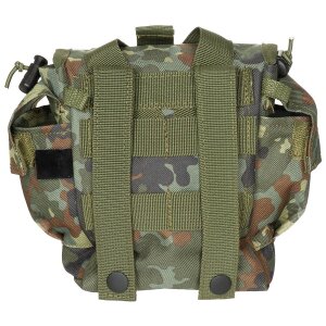 Drinking Bottle Pouch, "MOLLE", BW camo