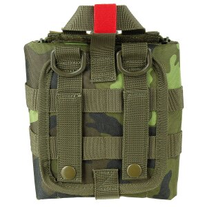 Pouch, First Aid, small,  "MOLLE", M 95 CZ camo