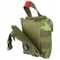 Pouch, First Aid, small,  "MOLLE", M 95 CZ camo