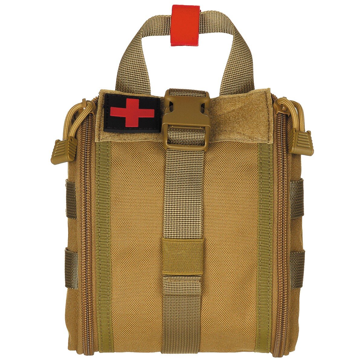 Borsa, pronto soccorso, piccola, MOLLE, marrone coyote