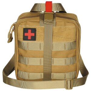 Sac, premiers secours, grand, MOLLE, coyote tan