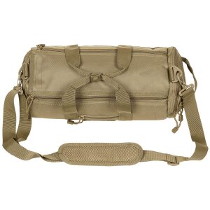 Outdoor Einsatztasche, rund, "MOLLE", coyote tan