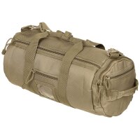 Outdoor Einsatztasche, rund, "MOLLE", coyote tan