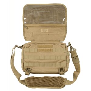 Camping Schulter-Tragetasche, "MOLLE", coyote tan