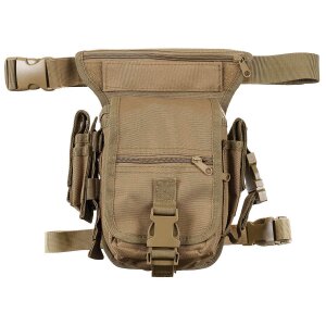 Hip Bag, coyote tan, leg- and belt fixation